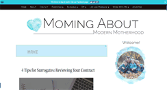 Desktop Screenshot of momingabout.com